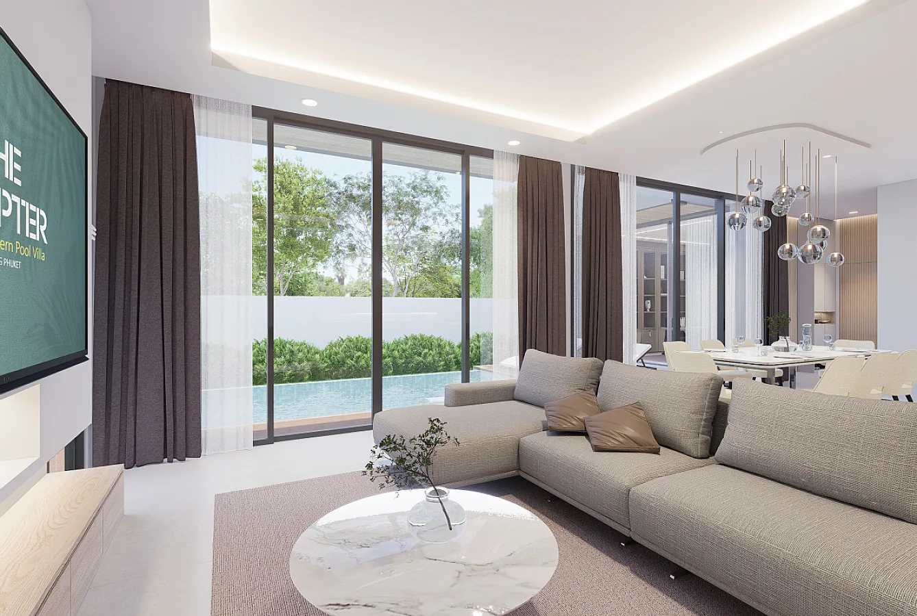 The Chapter Tropical Modern Pool Villa